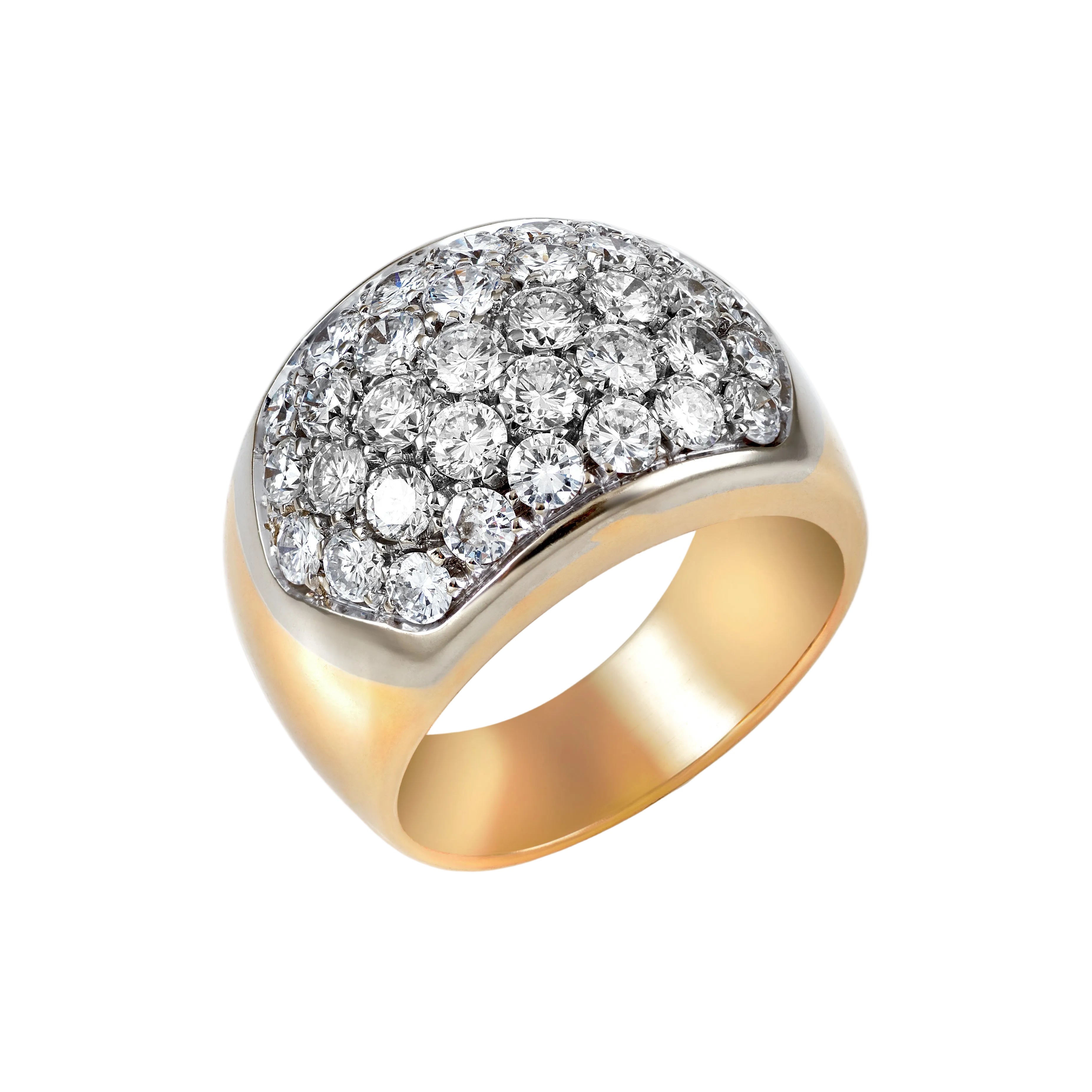 ოქროს ბრილიანტის ბეჭედი 01187