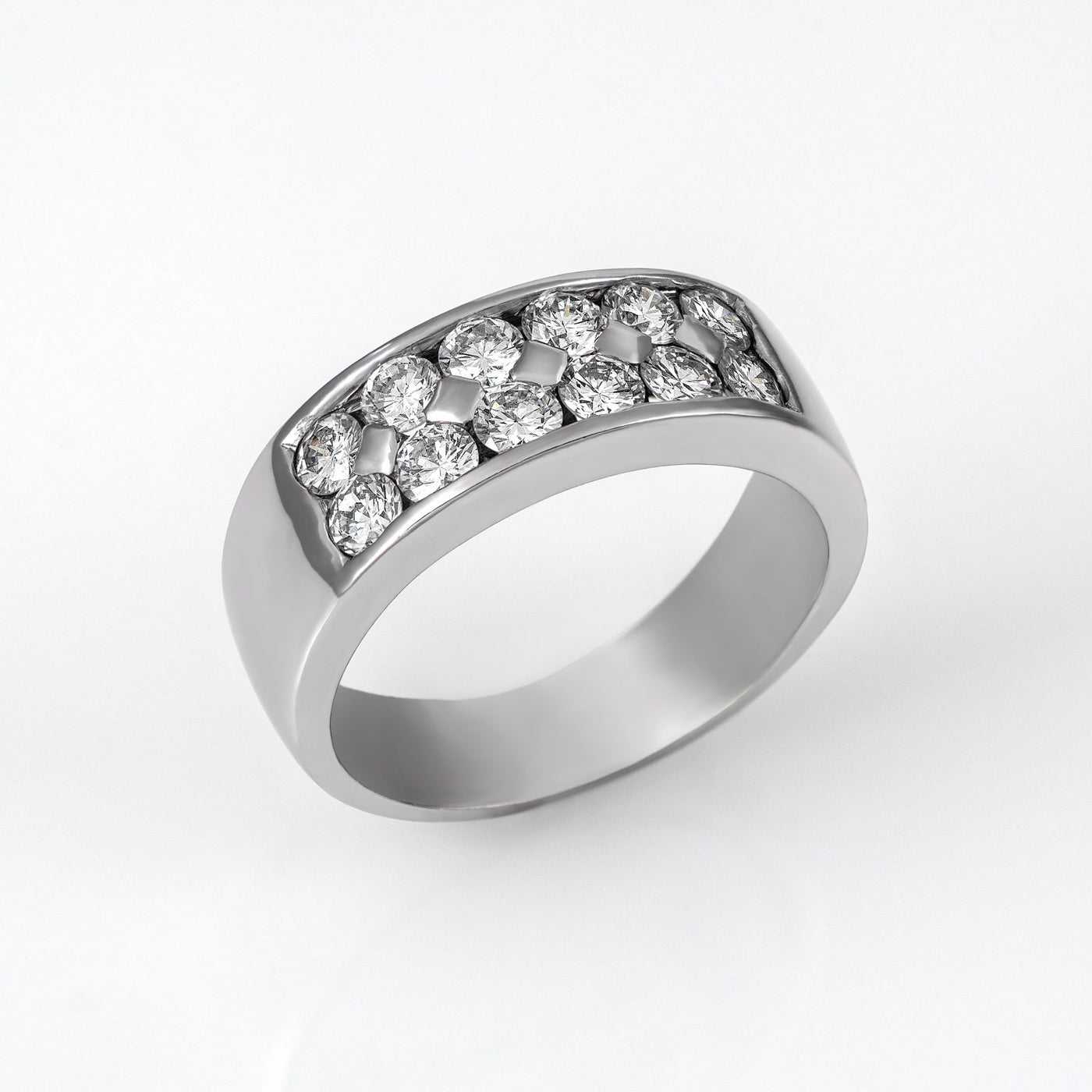 Gold Diamond Ring 03052