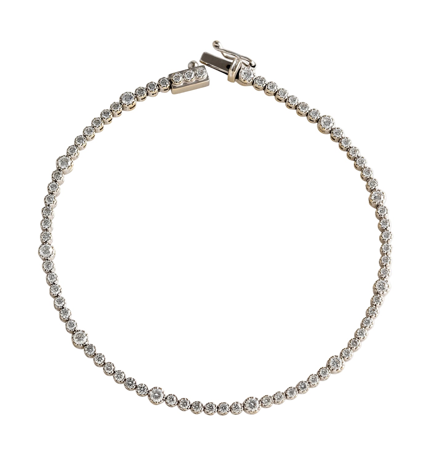 Gold Diamond Bracelet 03051