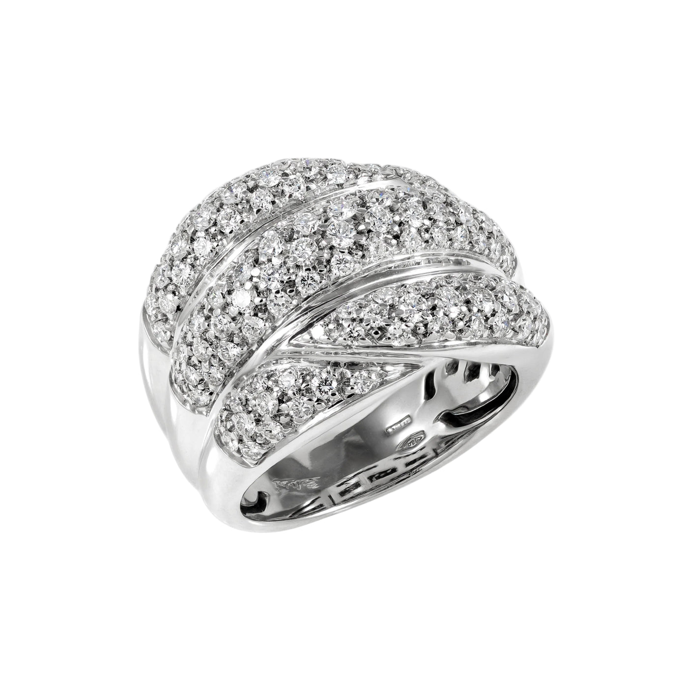 Gold Diamond Ring 01083