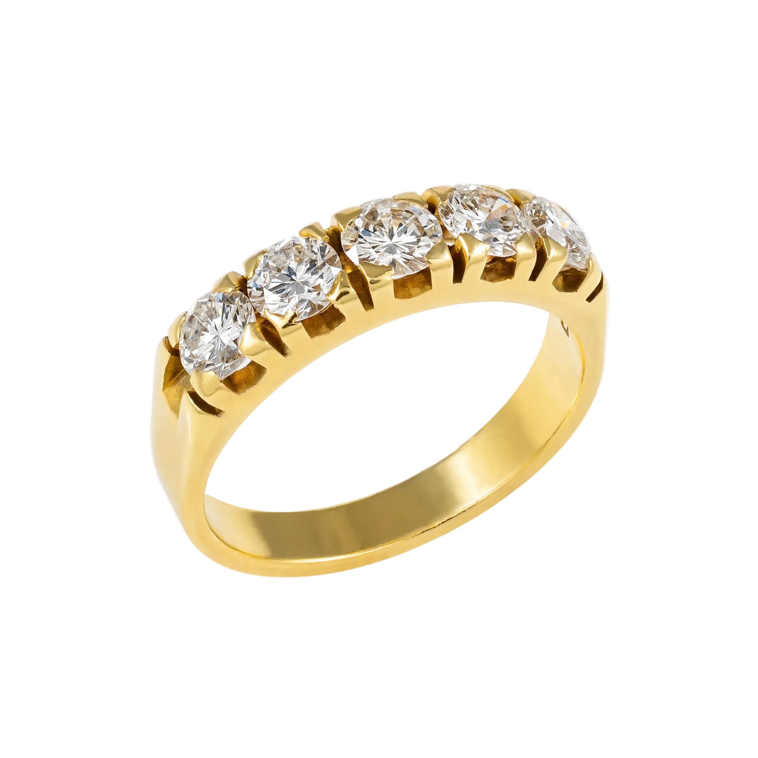 Gold Diamond Ring 01153