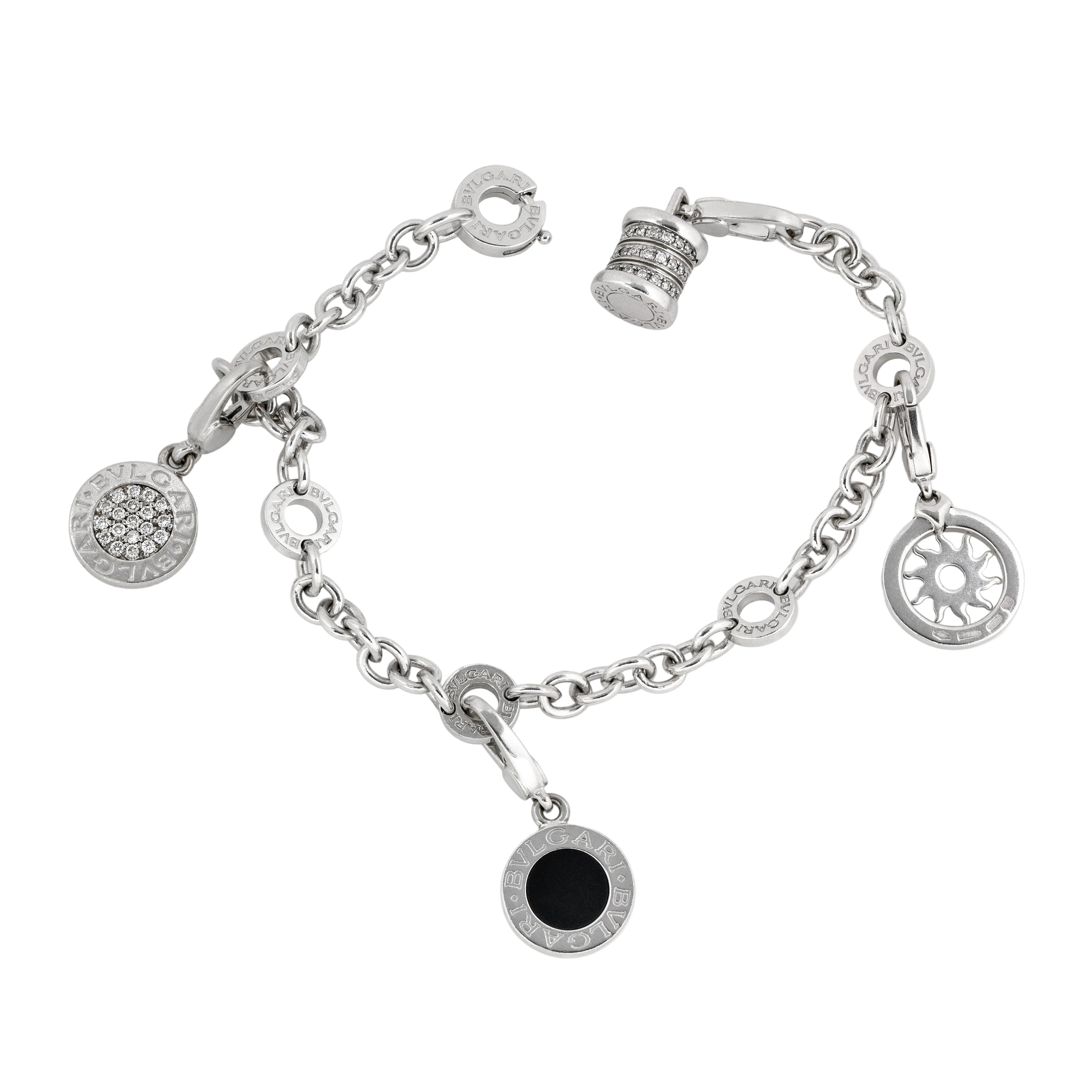 Gold Diamond Bracelet 00282